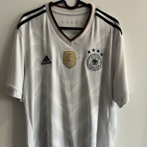 GERMANY 2017 CONFEDERATIONS CUP HOME FOOTBALL SHIRT SOCCER JERSEY ADIDAS sz XL